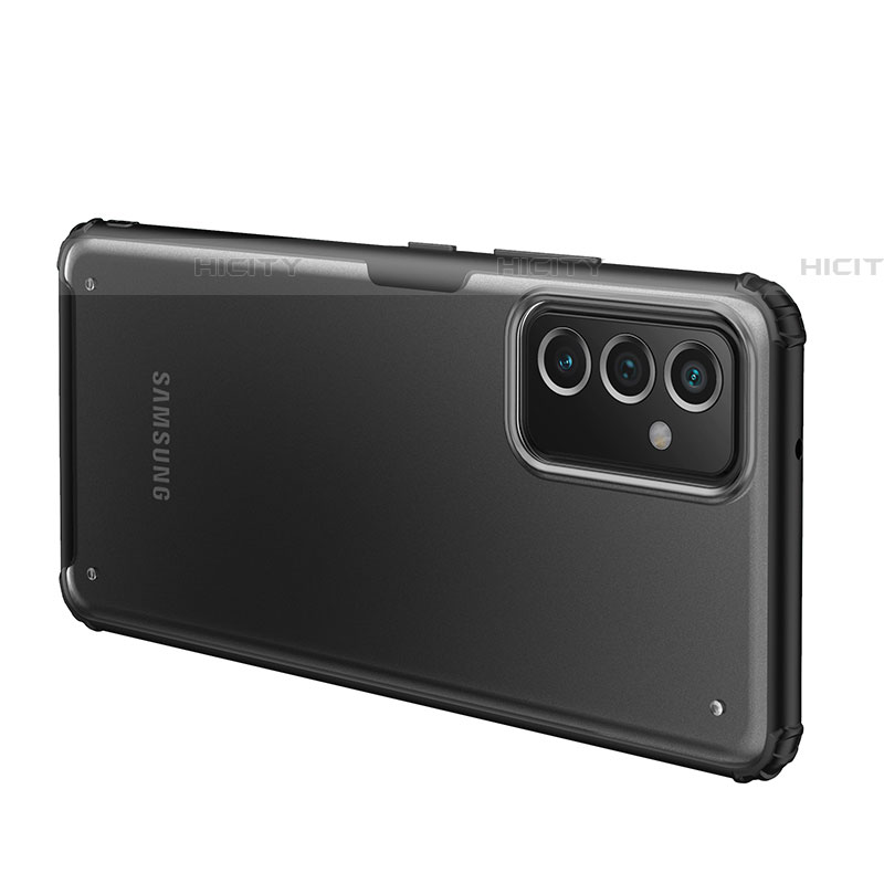 Samsung Galaxy A82 5G用ハイブリットバンパーケース クリア透明 プラスチック カバー サムスン 