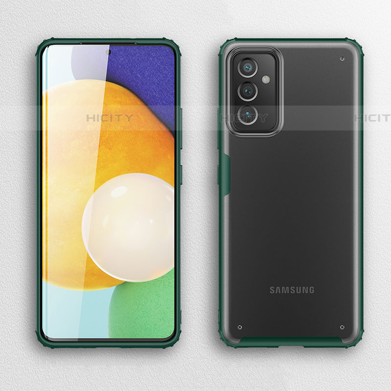 Samsung Galaxy A82 5G用ハイブリットバンパーケース 透明 プラスチック カバー サムスン 