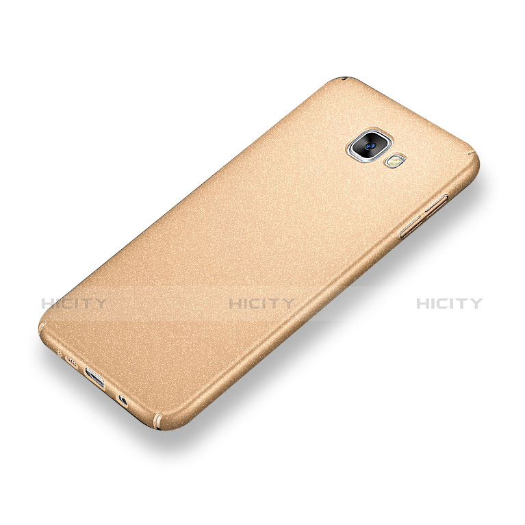 Samsung Galaxy A9 (2016) A9000用ハードケース プラスチック 質感もマット M01 サムスン ゴールド