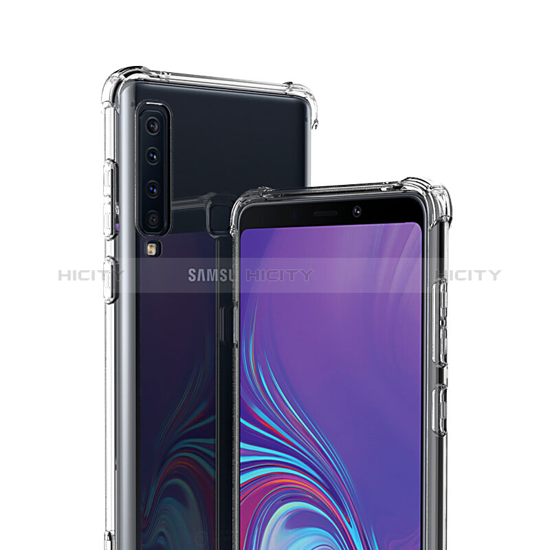 Samsung Galaxy A9 (2018) A920用極薄ソフトケース シリコンケース 耐衝撃 全面保護 クリア透明 カバー サムスン クリア