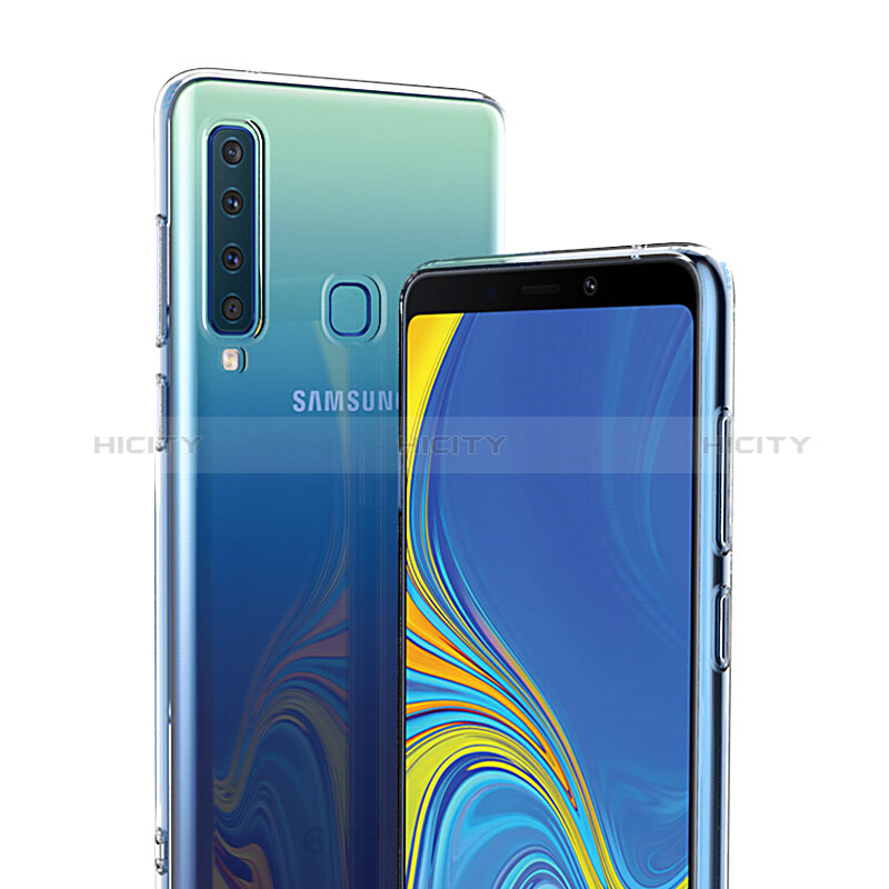 Samsung Galaxy A9 (2018) A920用極薄ソフトケース シリコンケース 耐衝撃 全面保護 クリア透明 T02 サムスン クリア