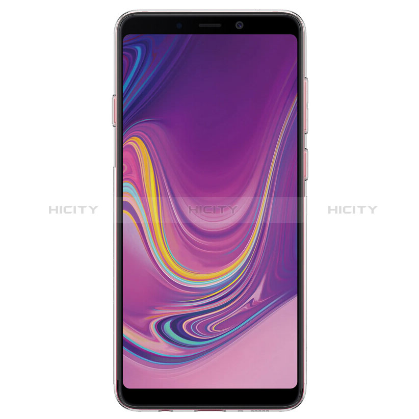 Samsung Galaxy A9 (2018) A920用極薄ソフトケース シリコンケース 耐衝撃 全面保護 クリア透明 T03 サムスン クリア