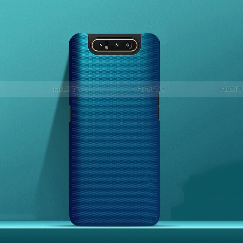 Samsung Galaxy A90 4G用ハードケース プラスチック 質感もマット カバー M03 サムスン ネイビー