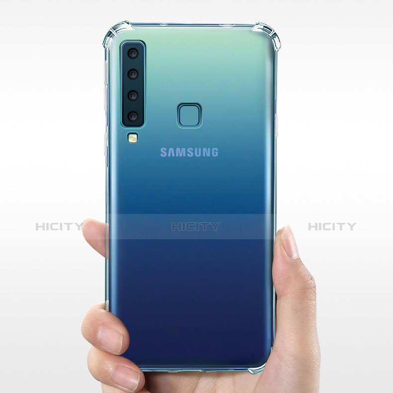 Samsung Galaxy A9s用極薄ソフトケース シリコンケース 耐衝撃 全面保護 クリア透明 T04 サムスン クリア