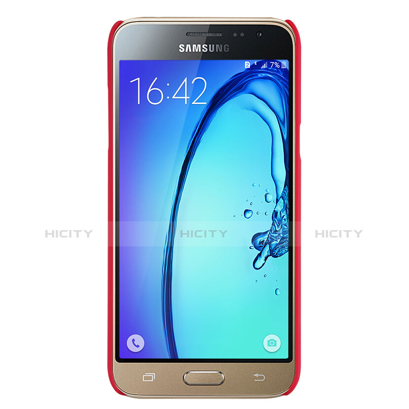 Samsung Galaxy Amp Prime J320P J320M用ハードケース プラスチック 質感もマット M02 サムスン レッド