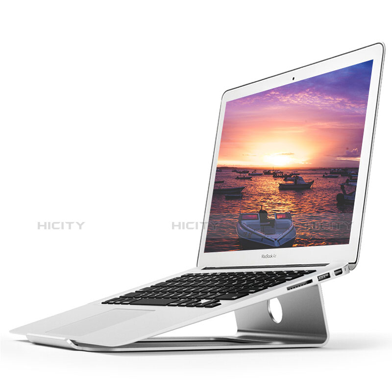 Samsung Galaxy Book S 13.3 SM-W767用ノートブックホルダー ラップトップスタンド S11 サムスン シルバー