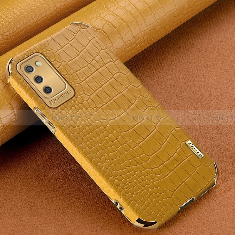 Samsung Galaxy F02S SM-E025F用ケース 高級感 手触り良いレザー柄 サムスン 