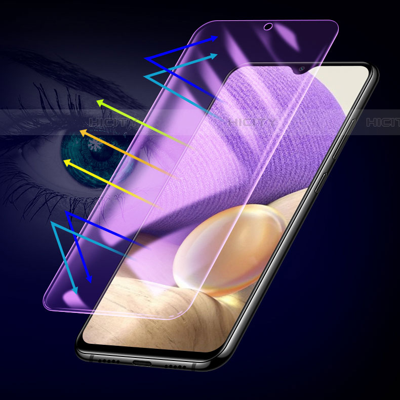 Samsung Galaxy F13 4G用アンチグレア ブルーライト 強化ガラス 液晶保護フィルム B05 サムスン クリア