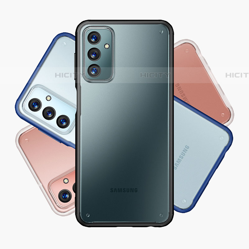 Samsung Galaxy F23 5G用ハイブリットバンパーケース クリア透明 プラスチック カバー WL1 サムスン 