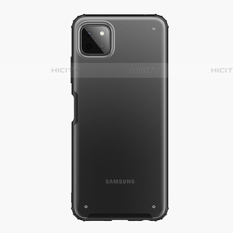 Samsung Galaxy F42 5G用ハイブリットバンパーケース 透明 プラスチック カバー サムスン 