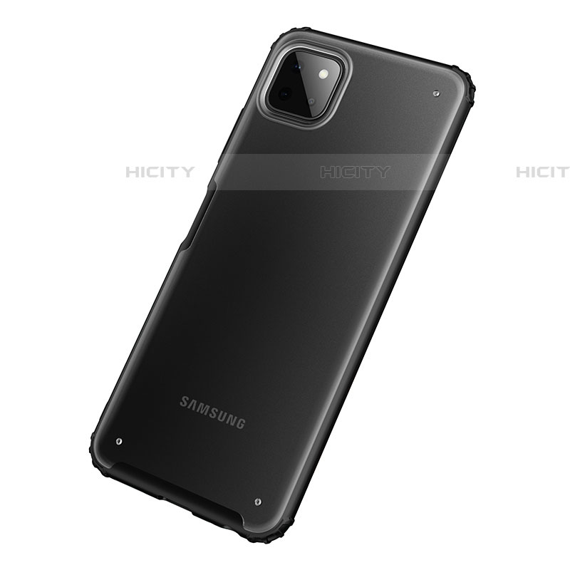 Samsung Galaxy F42 5G用ハイブリットバンパーケース 透明 プラスチック カバー サムスン 