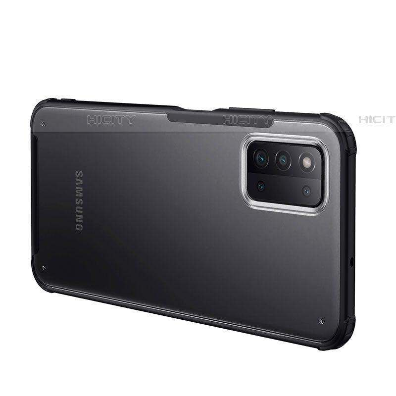 Samsung Galaxy F52 5G用ハイブリットバンパーケース 透明 プラスチック カバー サムスン 