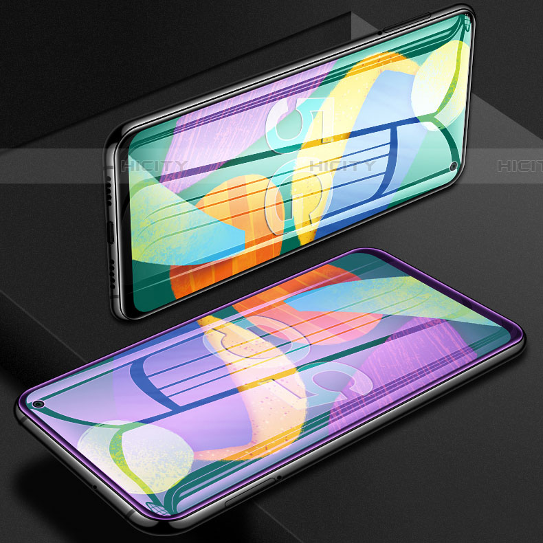 Samsung Galaxy F52 5G用アンチグレア ブルーライト 強化ガラス 液晶保護フィルム B03 サムスン クリア