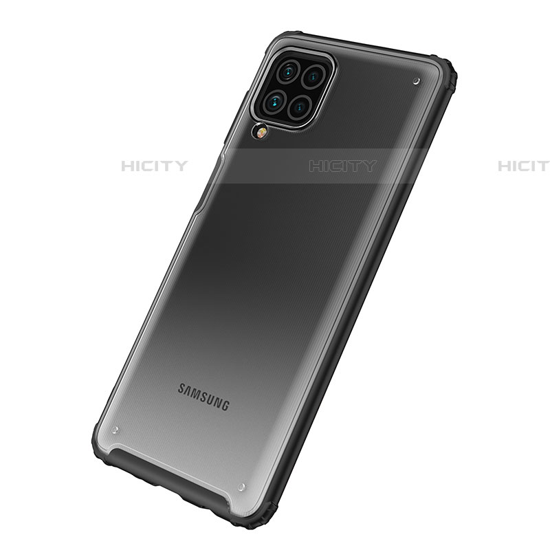 Samsung Galaxy F62 5G用ハイブリットバンパーケース クリア透明 プラスチック カバー サムスン 