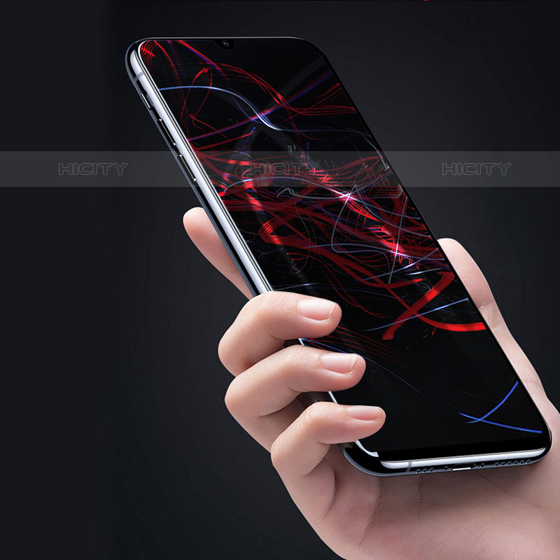 Samsung Galaxy M01用反スパイ 強化ガラス 液晶保護フィルム S02 サムスン クリア