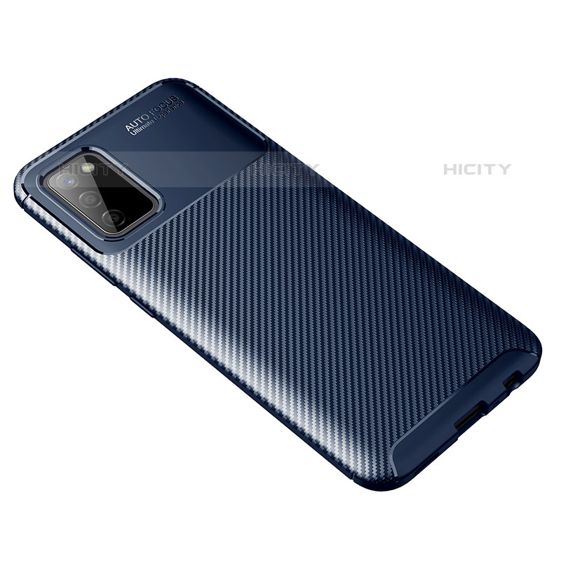 Samsung Galaxy M02s用シリコンケース ソフトタッチラバー ツイル カバー サムスン 