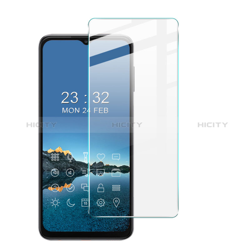 Samsung Galaxy M10用強化ガラス 液晶保護フィルム T05 サムスン クリア