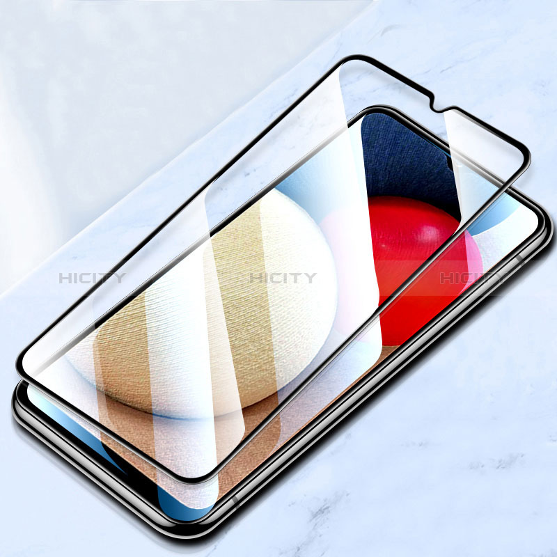 Samsung Galaxy M12用強化ガラス フル液晶保護フィルム サムスン ブラック