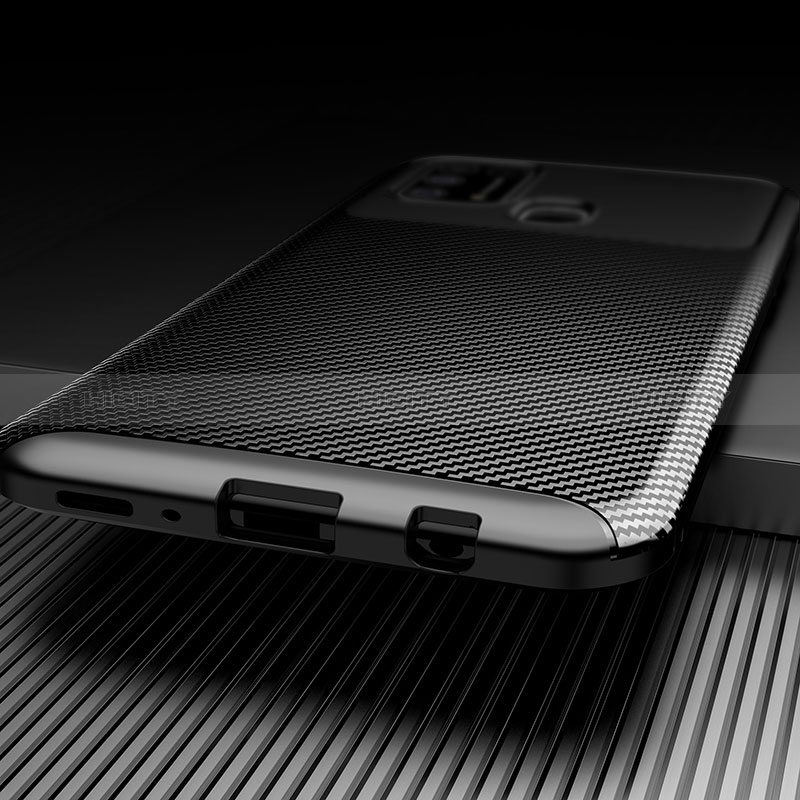 Samsung Galaxy M31用シリコンケース ソフトタッチラバー ツイル カバー WL1 サムスン 