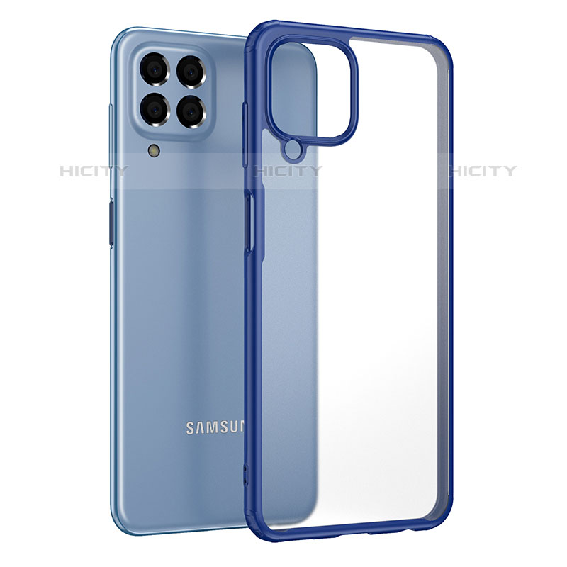 Samsung Galaxy M33 5G用ハイブリットバンパーケース 透明 プラスチック カバー WL1 サムスン 