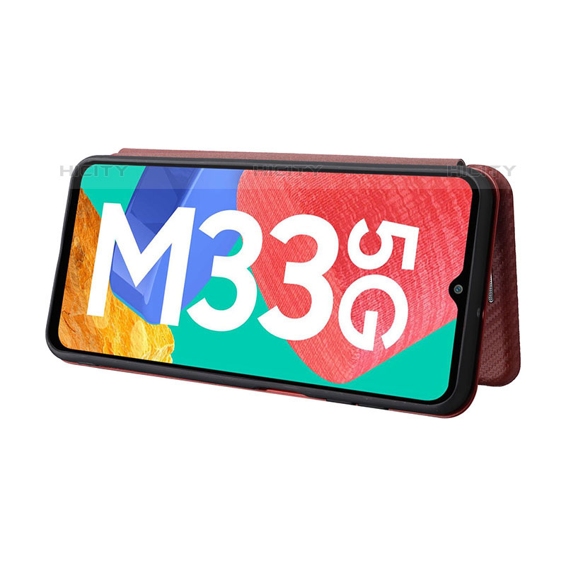 Samsung Galaxy M33 5G用手帳型 レザーケース スタンド カバー L04Z サムスン 