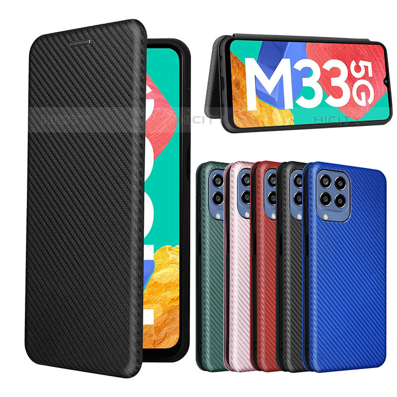 Samsung Galaxy M33 5G用手帳型 レザーケース スタンド カバー L07Z サムスン 