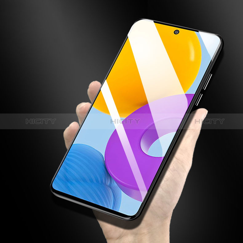 Samsung Galaxy M51用アンチグレア ブルーライト 強化ガラス 液晶保護フィルム B02 サムスン クリア
