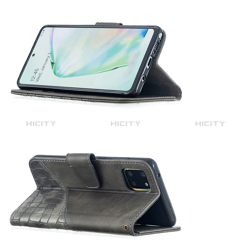 Samsung Galaxy M60s用手帳型 レザーケース スタンド カバー B03F サムスン 