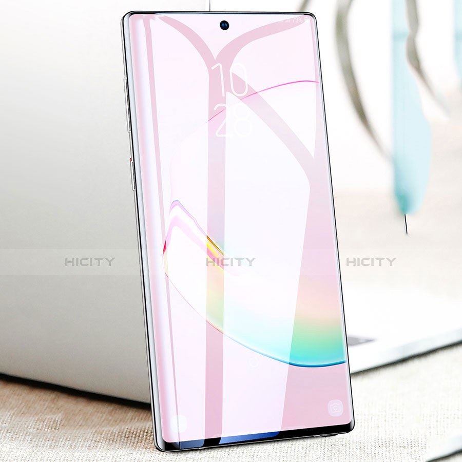 Samsung Galaxy Note 10 5G用高光沢 液晶保護フィルム フルカバレッジ画面 サムスン クリア