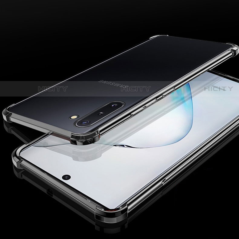 Samsung Galaxy Note 10 Plus用極薄ソフトケース シリコンケース 耐衝撃 全面保護 透明 H04 サムスン 