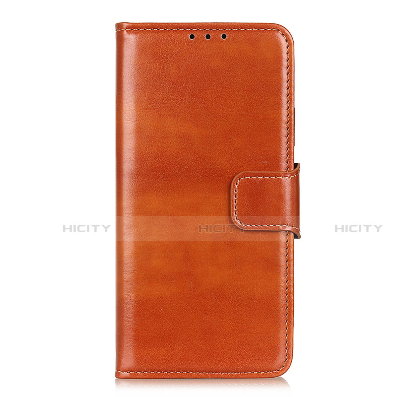 Samsung Galaxy Note 20 Plus 5G用手帳型 レザーケース スタンド カバー L08 サムスン オレンジ
