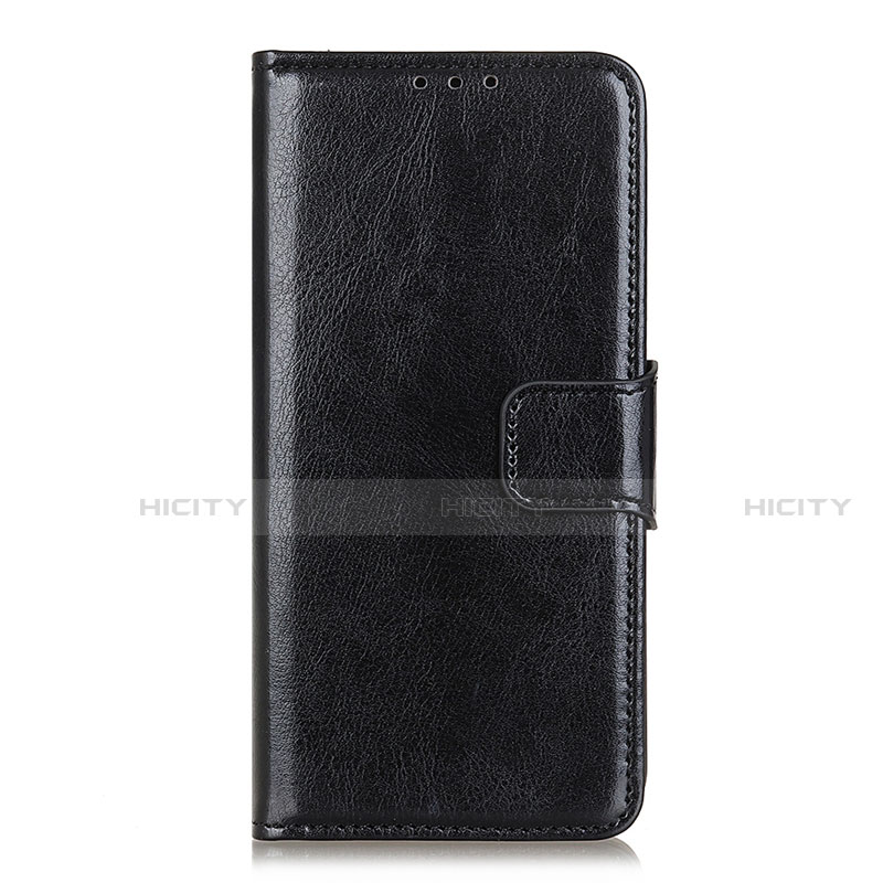 Samsung Galaxy Note 20 Ultra 5G用手帳型 レザーケース スタンド カバー L08 サムスン ブラック