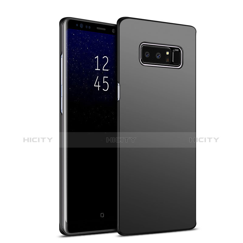 Samsung Galaxy Note 8用ハードケース プラスチック 質感もマット サムスン ブラック