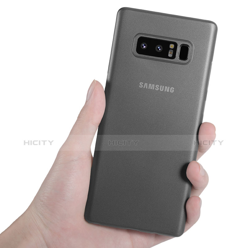 Samsung Galaxy Note 8 Duos N950F用極薄ケース クリア透明 プラスチック 質感もマットU01 サムスン 