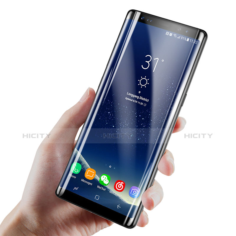 Samsung Galaxy Note 8 Duos N950F用強化ガラス 液晶保護フィルム T02 サムスン クリア