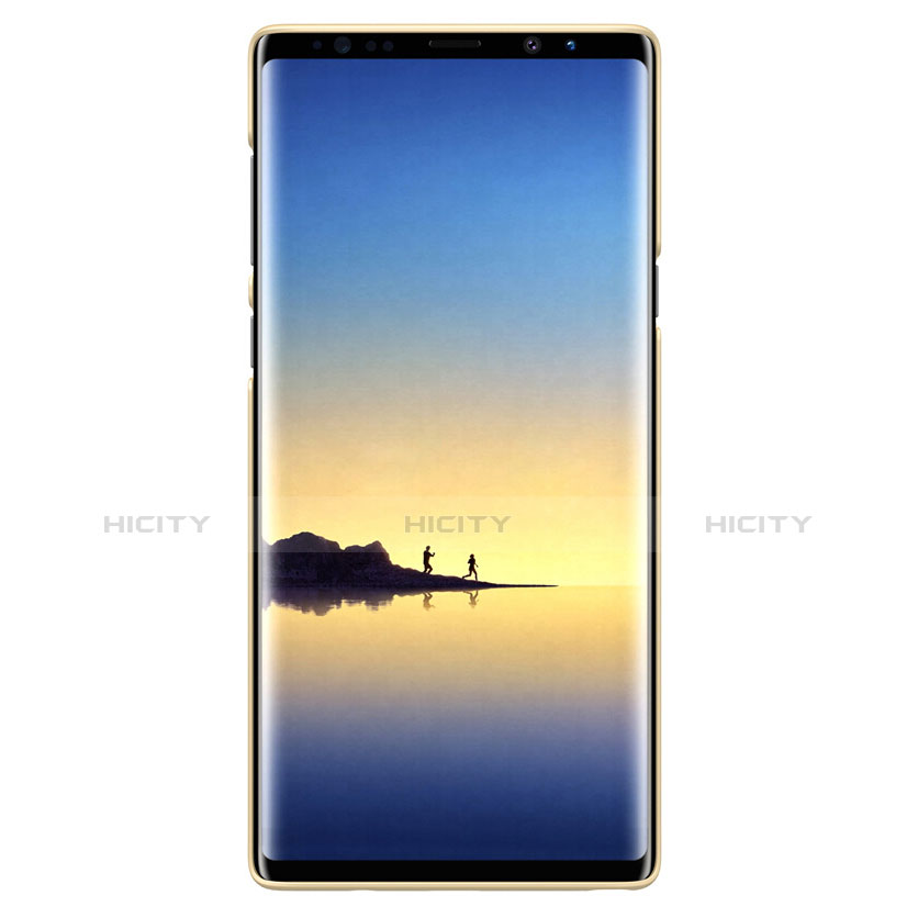 Samsung Galaxy Note 9用ハードケース プラスチック 質感もマット M04 サムスン ゴールド