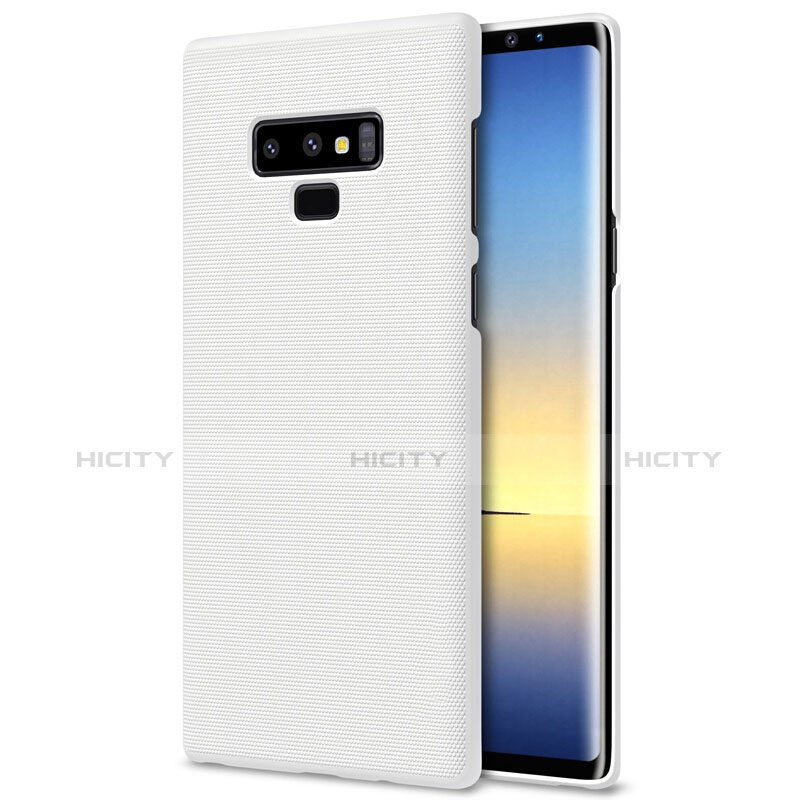 Samsung Galaxy Note 9用ハードケース プラスチック 質感もマット M04 サムスン ホワイト