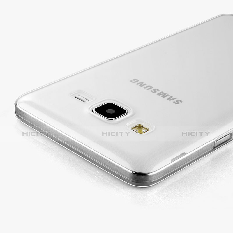 Samsung Galaxy On5 G550FY用極薄ソフトケース シリコンケース 耐衝撃 全面保護 クリア透明 サムスン クリア