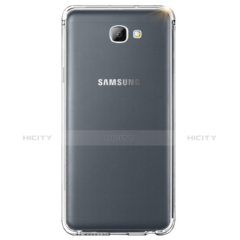 Samsung Galaxy On7 (2016) G6100用極薄ソフトケース シリコンケース 耐衝撃 全面保護 クリア透明 サムスン クリア