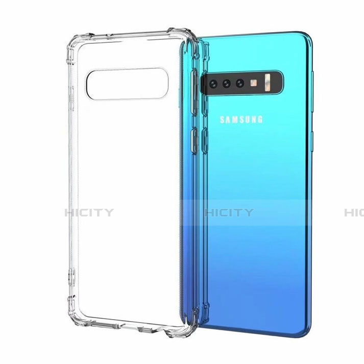 Samsung Galaxy S10 5G用極薄ソフトケース シリコンケース 耐衝撃 全面保護 クリア透明 A05 サムスン クリア