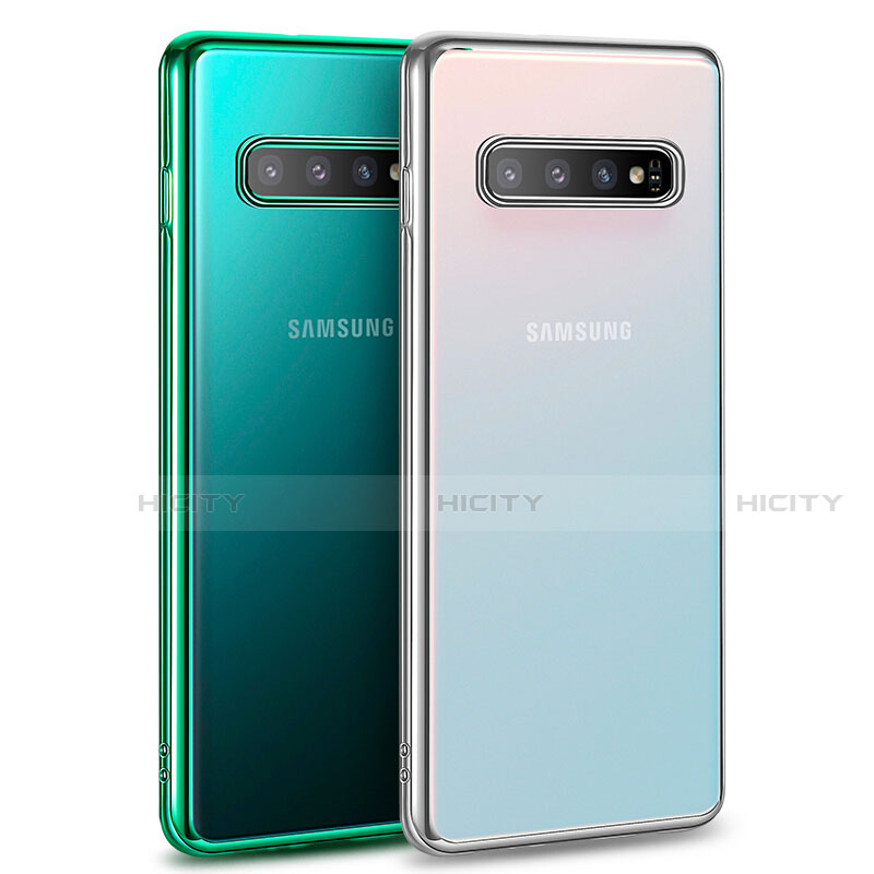 Samsung Galaxy S10 5G用極薄ソフトケース シリコンケース 耐衝撃 全面保護 クリア透明 U04 サムスン 