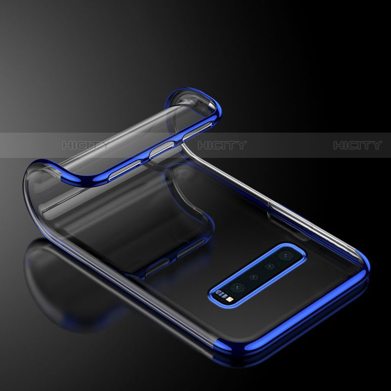 Samsung Galaxy S10 5G用極薄ソフトケース シリコンケース 耐衝撃 全面保護 クリア透明 H07 サムスン 