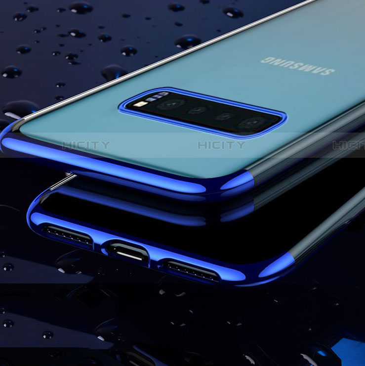 Samsung Galaxy S10 5G用極薄ソフトケース シリコンケース 耐衝撃 全面保護 クリア透明 H07 サムスン 