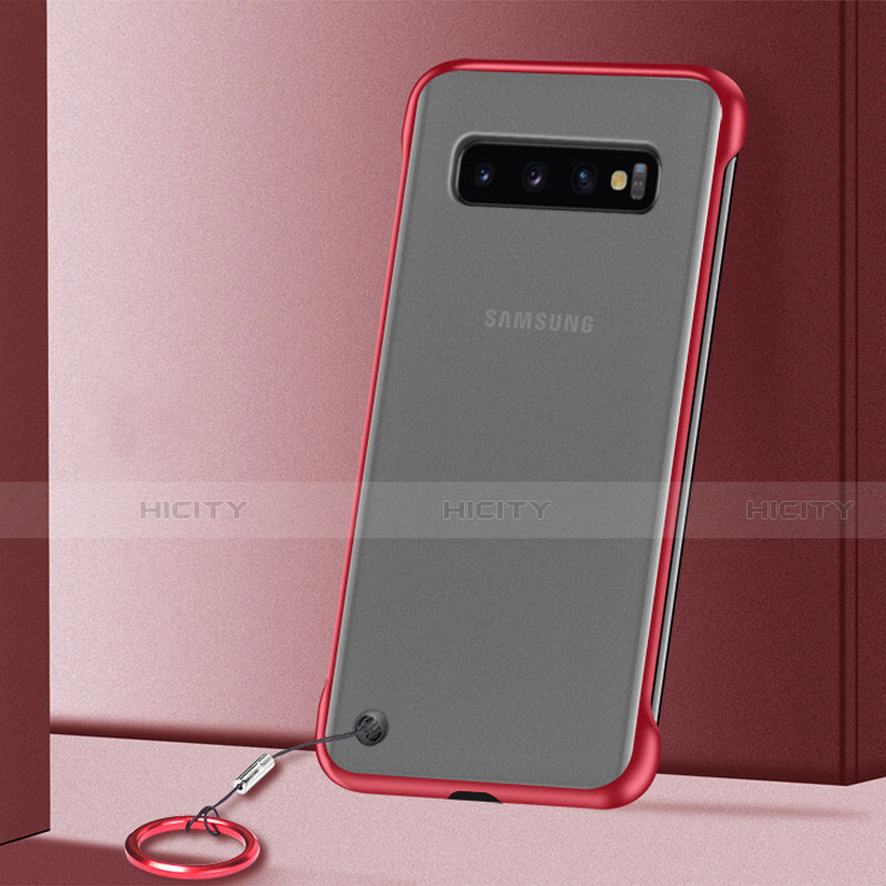 Samsung Galaxy S10用ハードカバー クリスタル クリア透明 S01 サムスン 