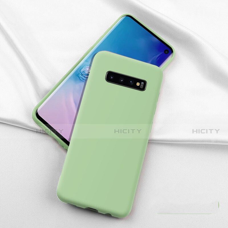 Samsung Galaxy S10用360度 フルカバー極薄ソフトケース シリコンケース 耐衝撃 全面保護 バンパー C04 サムスン 