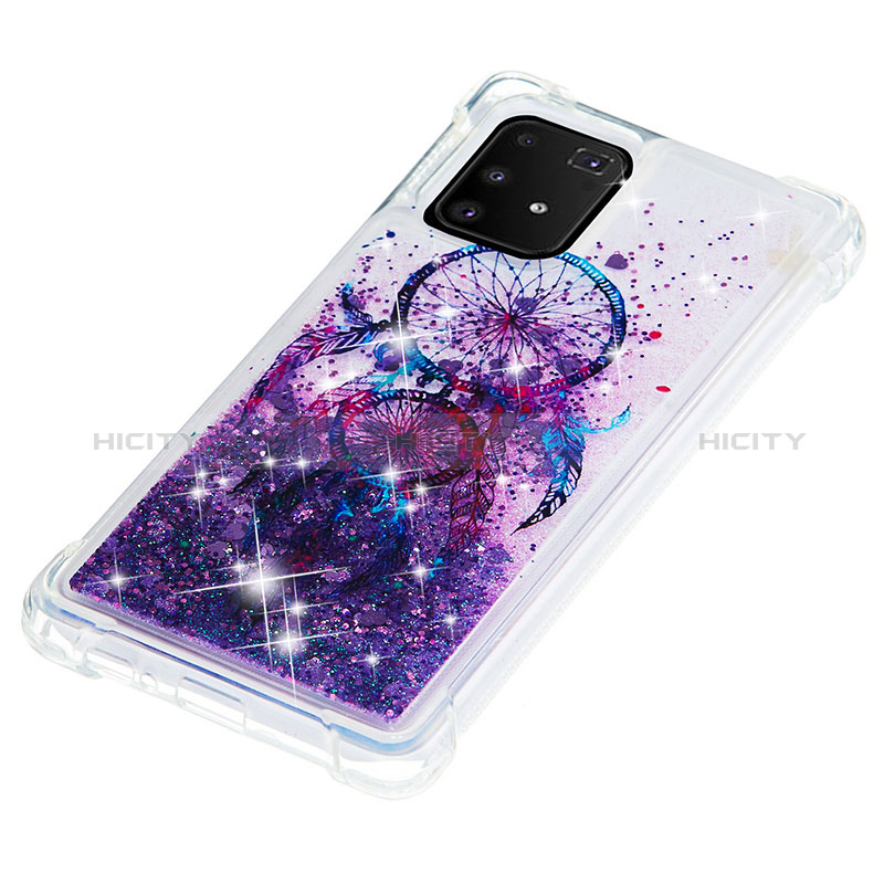 Samsung Galaxy S10 Lite用シリコンケース ソフトタッチラバー ブリンブリン カバー S01 サムスン 