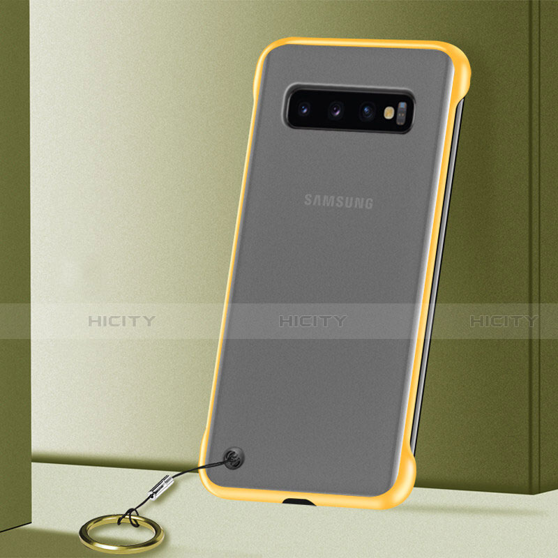 Samsung Galaxy S10 Plus用ハードカバー クリスタル クリア透明 S01 サムスン 