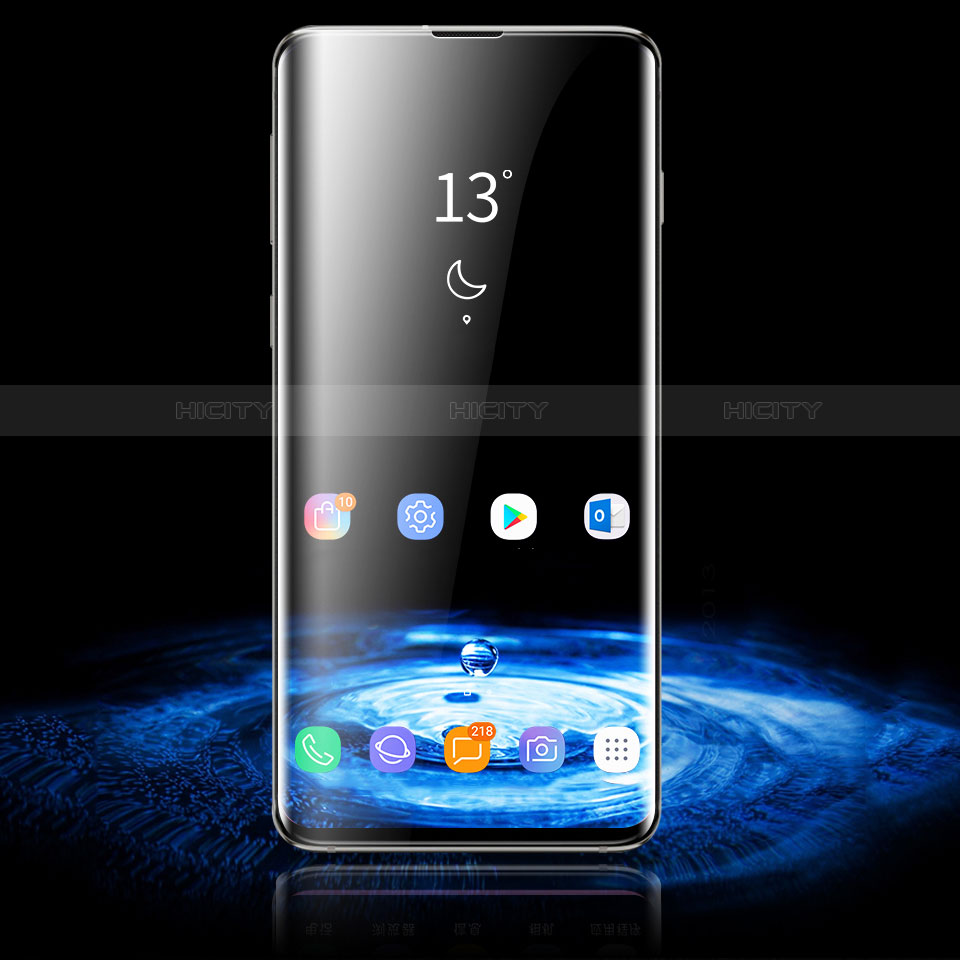 Samsung Galaxy S10 Plus用高光沢 液晶保護フィルム 背面保護フィルム同梱 サムスン クリア