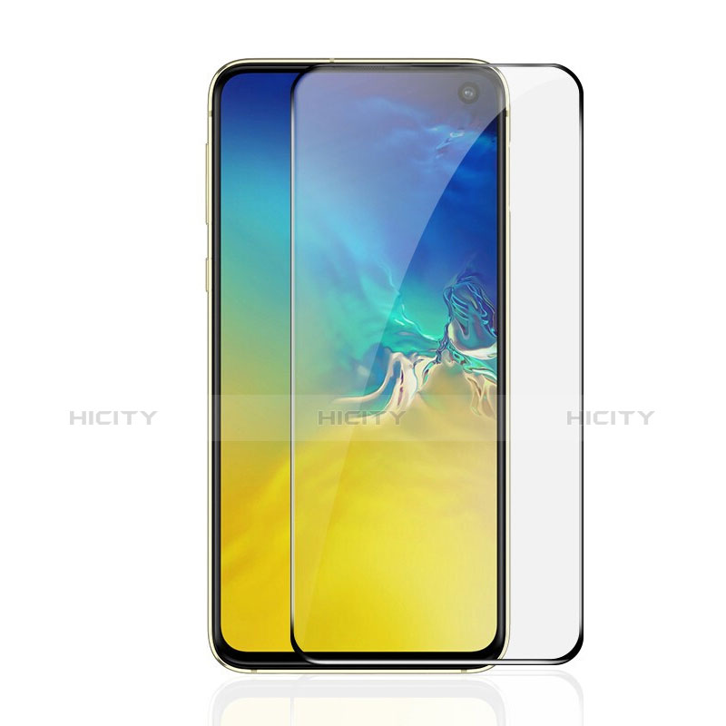 Samsung Galaxy S10e用強化ガラス フル液晶保護フィルム F02 サムスン ブラック