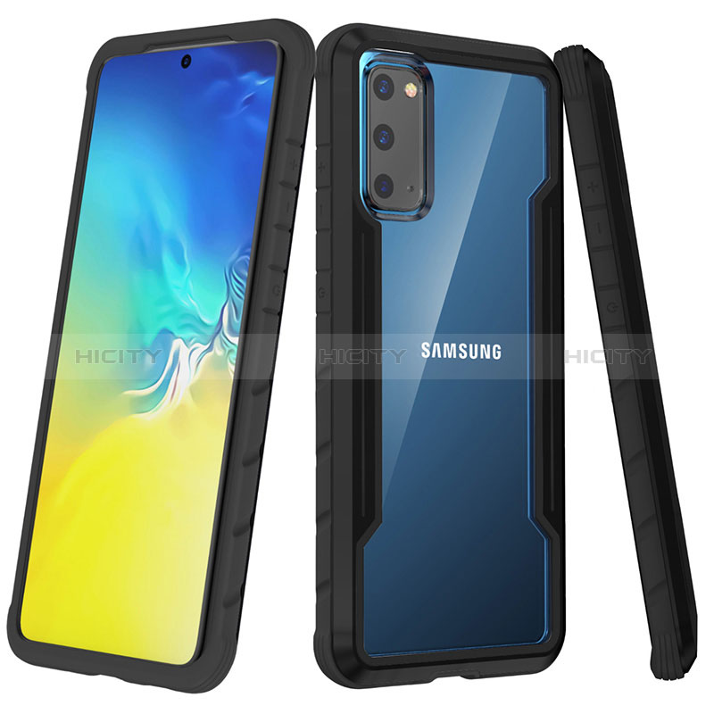 Samsung Galaxy S20用ケース 高級感 手触り良い アルミメタル 製の金属製 兼シリコン カバー RJ1 サムスン 